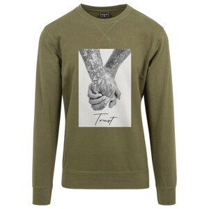 Mr. Tee Trust 2.0 Crewneck olive - L