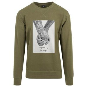 Mr. Tee Trust 2.0 Crewneck olive - XS