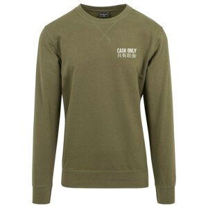 Mr. Tee Cash Only Crewneck olive - XS