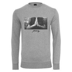 Mr. Tee Pray Crewneck grey - L