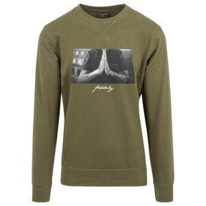 Mr. Tee Pray Crewneck olive - M