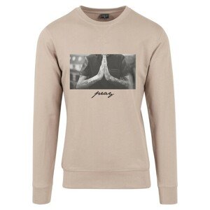 Mr. Tee Pray Crewneck darksand - M