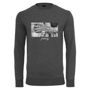 Mr. Tee Pray 2.0 Crewneck charcoal - L