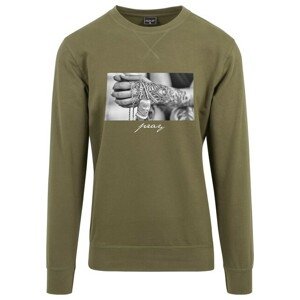 Mr. Tee Pray 2.0 Crewneck olive - L