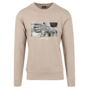 Mr. Tee Pray 2.0 Crewneck darksand - L