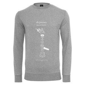 Mr. Tee Depresso Crewneck grey - L