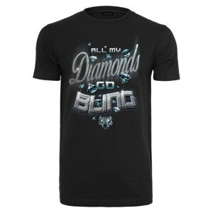 Mr. Tee Diamonds Go Bling Tee black - L