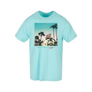 Mr. Tee Home Hoop Tee berylblue - L