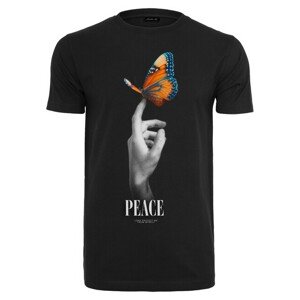 Mr. Tee Peace Butterfly Tee black - XL