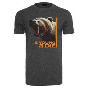 Mr. Tee 2 Young 2 Die Tee charcoal - L