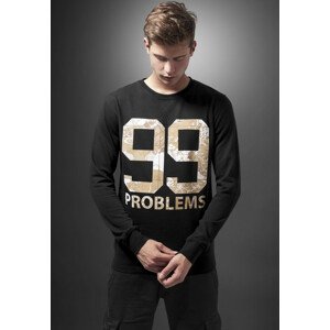 Mr. Tee 99 Problems Desert Camo Crewneck black - L