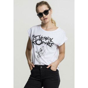 Mr. Tee Ladies My Chemical Romace Black Parade Cover Tee white - L