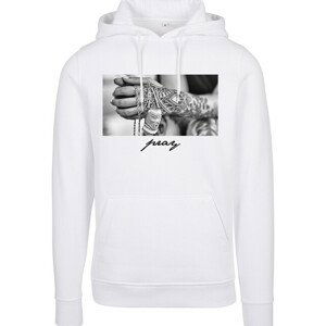 Mr. Tee Pray 2.0 Hoody white - L