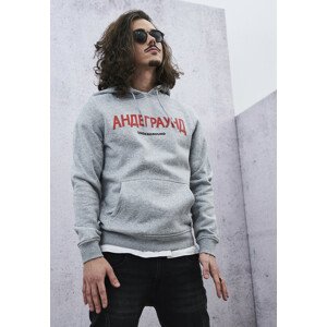 Mr. Tee Underground Hoody h.grey - S