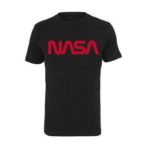 Mr. Tee NASA Worm Tee black/red - L