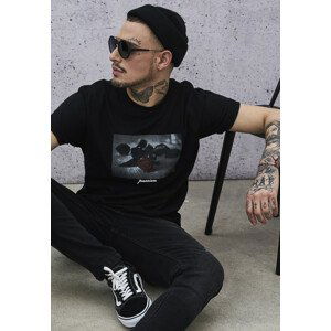 Mr. Tee Passion Rose Tee black - 4XL