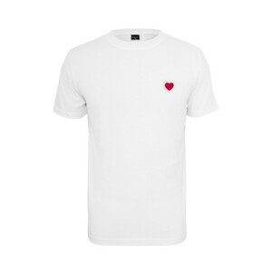 Mr. Tee Heart Tee white - 3XL