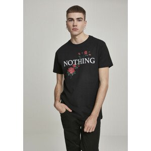 Mr. Tee Nothing Rose Tee black - L