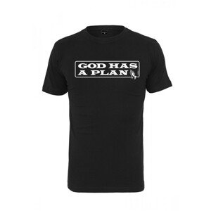 Mr. Tee God Has A Plan Tee black - M