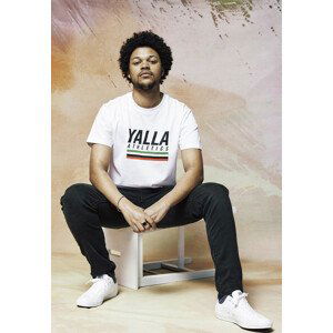 Mr. Tee Yalla Athletic Tee white - S