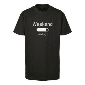 Mr. Tee Kids Weekend Loading 2.0 Tee black - 110/116