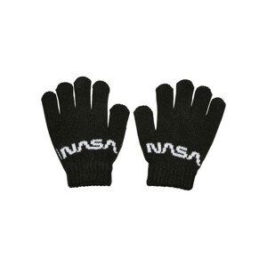 Mr. Tee NASA Knit Glove Kids black - S/M