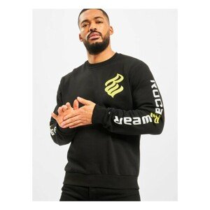 Rocawear Printed Sweatshirt black/lime - L