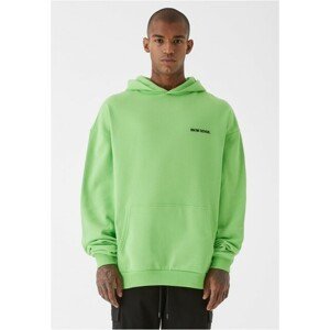 Urban Classics Essential Hoodie bright green - S