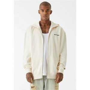 Urban Classics Sense Essential Zip Hoody whitesand - XXL