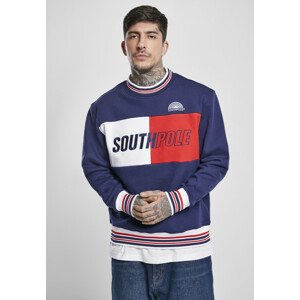 Southpole Block Logo Crewneck navy - S