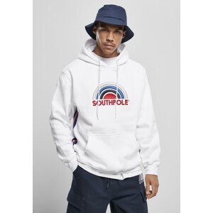 Southpole Multi Color Logo Hoody white - L