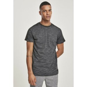 Southpole Shoulder Panel Tech Tee marled charcoal - XL