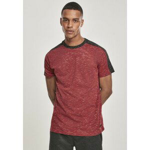 Southpole Shoulder Panel Tech Tee marled red - M