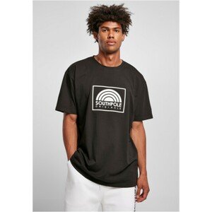 Southpole Square Logo Tee black - XXL