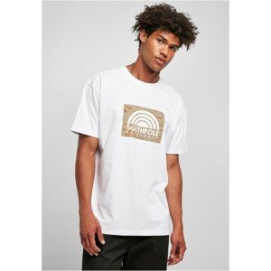 Southpole Camo Logo Tee white - XL