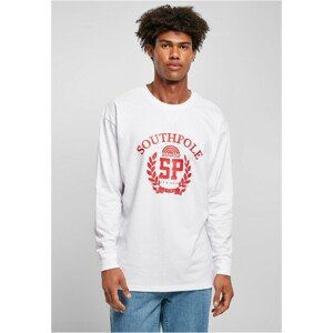 Southpole College Longsleeve white - L