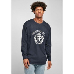 Southpole College Longsleeve midnightnavy - M