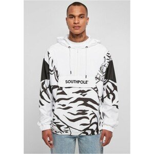 Southpole Tiger Windbreaker white/black - L