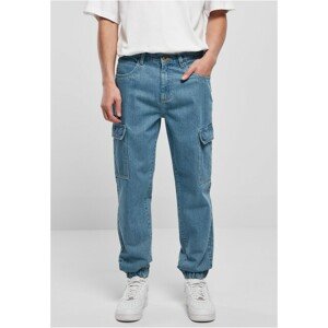 Southpole Denim With Cargo Pockets retro midblue washed - 30