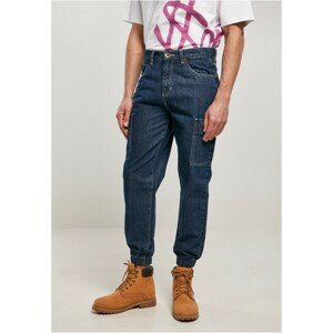 Southpole Denim With Cargo Pockets indigo raw - 30