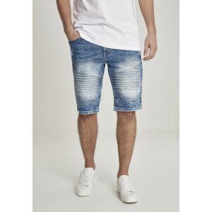 Southpole Biker Denim Shorts lt.sand blue - 34