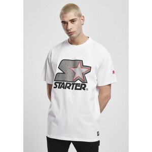 Starter Multicolored Logo Tee wht/gry - L