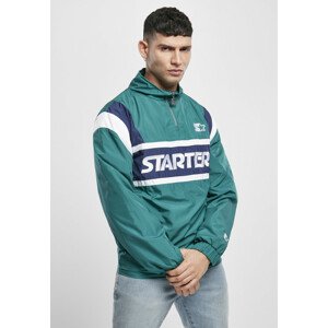 Starter Half Zip Retro Jacket retro green/blue night/white - XL