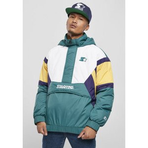 Starter Color Block Half Zip Retro Jacket retro green/wht/by/s prpl - S