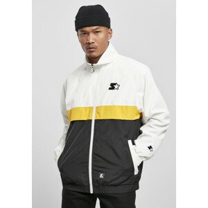 Starter Three Toned Jogging Jacket white/black/golden - M