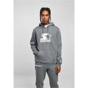 Starter The Classic Logo Hoody heavymetal - L