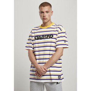 Starter Stripe Jersey wht/cali.yellow/realviolet/wht - S