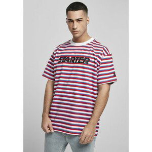 Starter Stripe Jersey cityred/wht/sprtblue/silgry - L