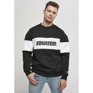 Starter Block Crewneck black/white - L