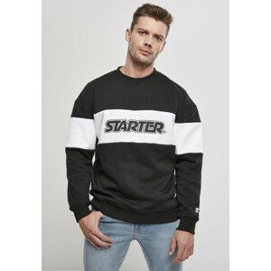 Starter Block Crewneck black/white - M